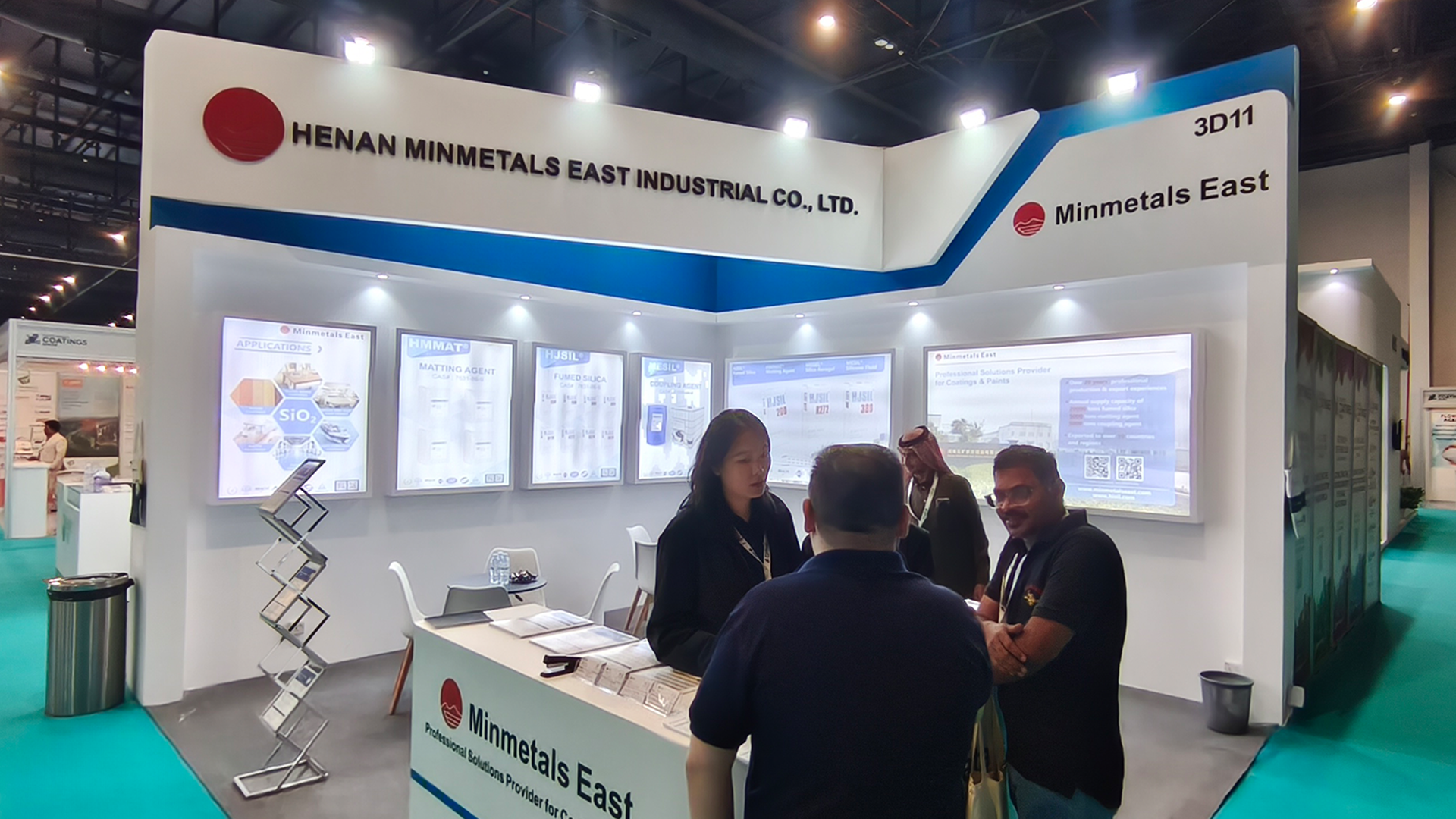 Henan Minmetals East Shines at Saudi Arabia Coatings in 2025